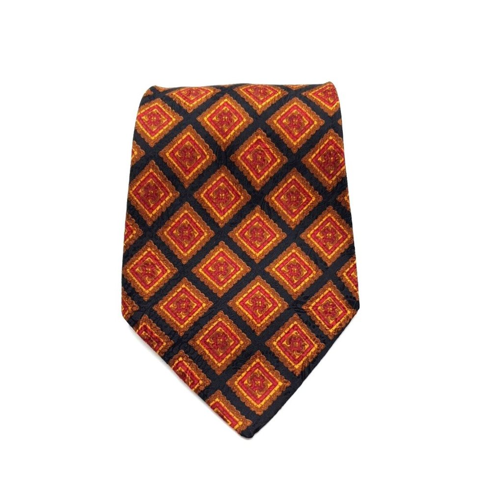 Pierre Balmain Paris Vintage Mens Tie 100% Silk Accessory Shirt Suit Business